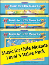 Music for Little Mozarts Level 3 piano sheet music cover